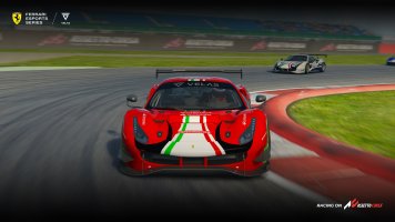 Romagnoli Wins It Despite Late Dramas in Ferrari Esports EU