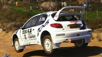 WRC Peugeot 206 WRC Auto Légendaire De Rallye N.59 - Échelle 1:24