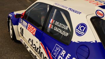 Décalcomanies 1/43 Pour Peugeot 306 Maxi Panizzi Tour De Corse 1998 - WRC Rallye - Neuf