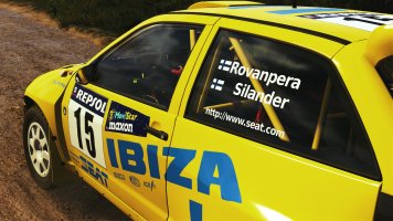 Décalcomanies 1/18 SEAT IBIZA Rovanpera Rallye Monte Carlo 1998 WRC - RALLYE MINIATURE Neuf