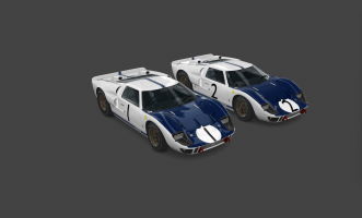WSC60 Ford GT40 MKII Le Mans 24 Hours 1965 skins | OverTake.gg