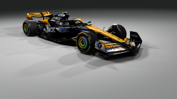 RTT Formula 1 2024 McLaren MCL38 designed by artist MILTZ for