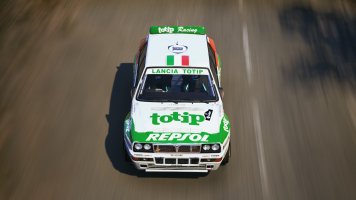 LANCIA DELTA HF RALLYE MONTE CARLO 1993 ANDREA AGHINI DECALS VITESSE AU 1/43