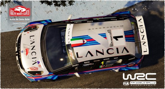 Miki Biasion e Tiziano Siviero Lancia Delta Integrale Gr.A - Team Lancia Martini 1989 Rally Monte Carlo