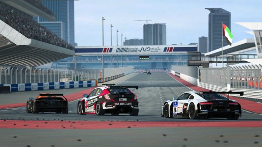 2025 Dubai 24 Hours: Inspiring Big Grid Sim Racing