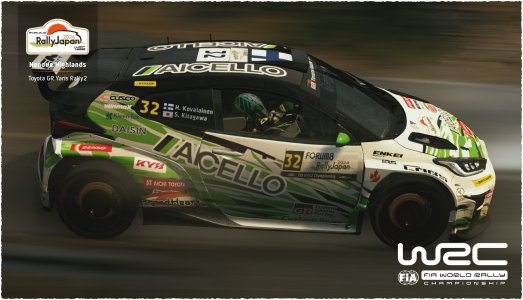 32 Toyota GR Yaris RALLY2 - Heikki Kovalainen | Sae Kitagawa
