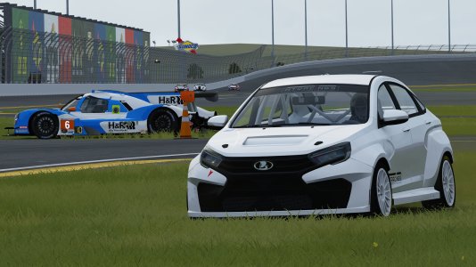 Lada Vesta NG Super-Production For Assetto Corsa: A Raw And Loud Racing Experience