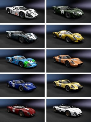 1967 Spa 1000 km pack | OverTake.gg (Formerly RaceDepartment)