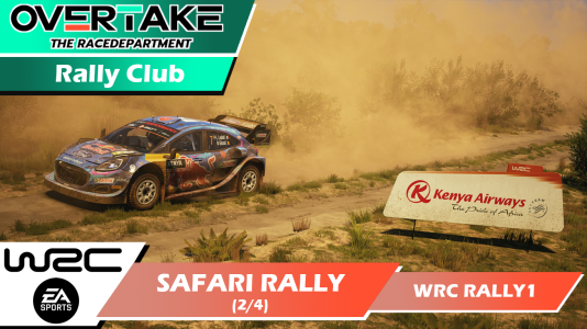 EA Sports WRC: OverTake Rally Club Goes On Safari