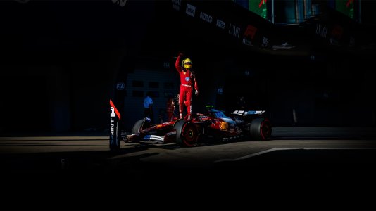 Lewis Hamilton Cruises To First Win For Ferrari In Chinese Sprint Race