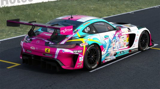 2024 Goodsmile Racing Mercedes AMG GT3 Evo | RSS Mercer V8