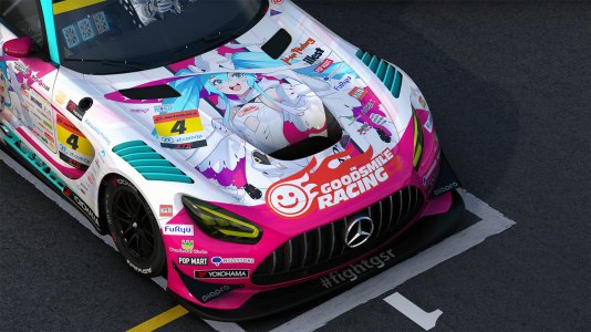 LB PRODUCTION AMG GT3 EVO Transkit+GSR HATSUNEMIKU 2023