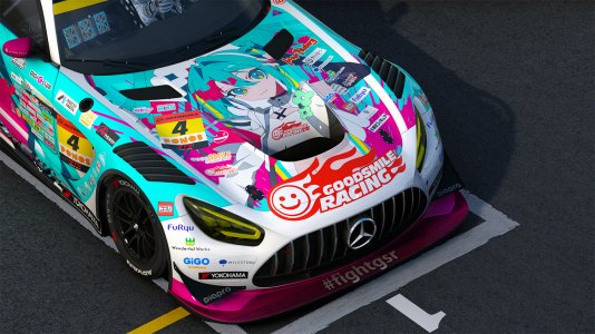 2025 Goodsmile Racing Mercedes AMG GT3 Evo | RSS Mercer V8