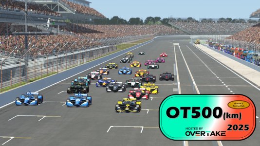 OT Indy 500 (km) Special Event On May 16: Sign-ups Open! | OverTake.gg