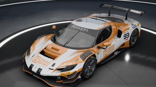 Carte Dédicacée 24 Heures Du Mans 2025 – Ziggo Sport Tempesta #193 – Format 20.5x15