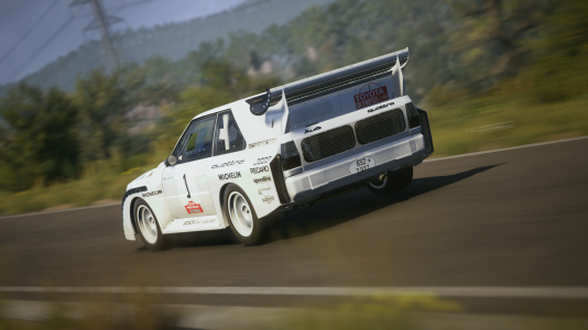 Audi Quattro Sport E2 - Int. Semperit Rallye 1985 - Röhrl - Geistdörfer - Spark