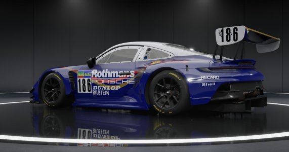 Porsche 992 Rothmans | OverTake.gg
