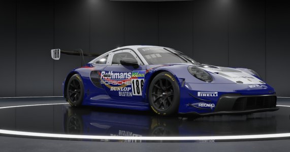 Porsche 992 Rothmans | OverTake.gg