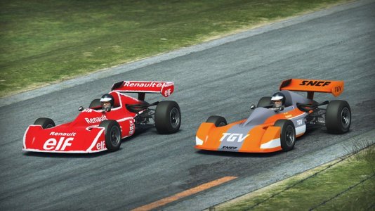 rFactor 2 Racing Club: 1975 Formula Renault At The Sachsenring