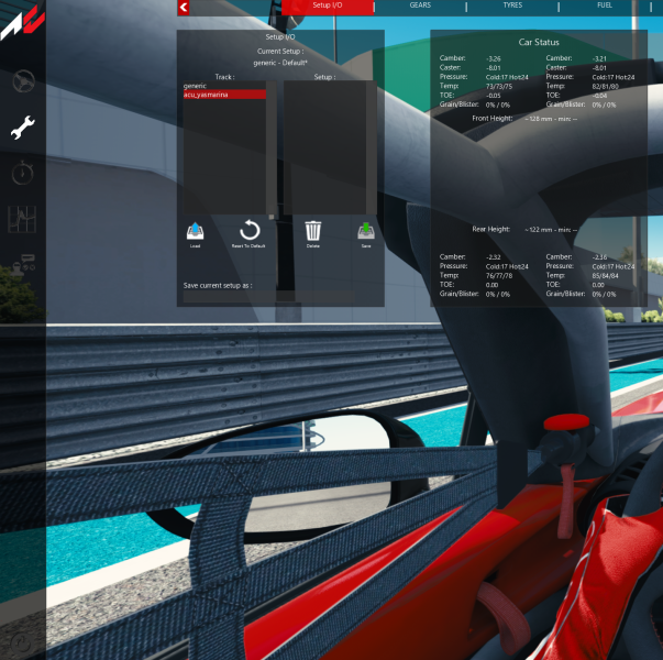 Main menu