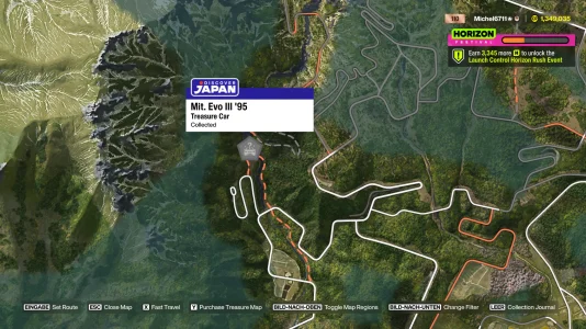 fh6-treasure-cars-mitsubishi-evo-map.webp