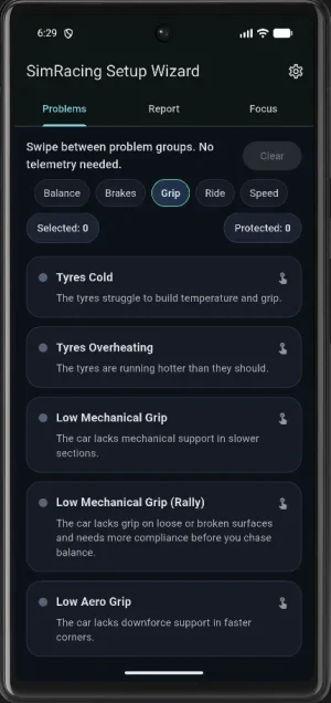 SimRacing Setup Wizard android mobile app (zipped .apk file) | OverTake.gg