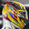 Lewis Hamilton 2017 HELMET (Modification) - By MMPAW44.