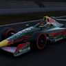 Dallara DW12 Chevy Oval Red Bull livery