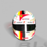 Vettel helmet version Singapore 2017