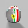 Helmet Ferrari 70 years