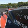 Chandon logo in McLaren shark fin (UPDATED)