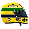 CLASSIC HELMET: Ayrton SENNA McLAREN 1988