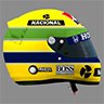 CLASSIC HELMET: Ayrton SENNA 1991