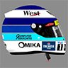 CLASSIC HELMET: Mika HAKKINEN 1998