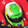 Ferrari Brasil helmet