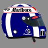 CLASSIC HELMET: David COULTHARD 1996