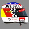 CLASSIC HELMET: Michael SCHUMACHER JAPAN 1998