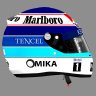 CLASSIC HELMET: Mika HAKKINEN 1995