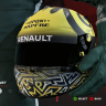 Helmet Hulkenberg or career (graffiti and normal)