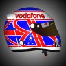 CLASSIC HELMET for F1 2019: Jenson BUTTON 2010