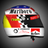 CLASSIC HELMET for F1 2019: Michael SCHUMACHER 1998 Japan version