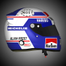 CLASSIC HELMET for F1 2019: Alain PROST 1984