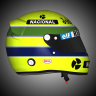 CLASSIC HELMET for F1 2019: Ayrton SENNA 1985