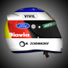 CLASSIC HELMET for F1 2019: Michael SCHUMACHER 1991 BENETTON