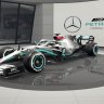 Mercedes W11 Preseason testing Silver Arrow Livery