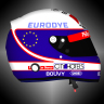 CLASSIC HELMET for F1 2020: Bertrand GACHOT 1991 V2