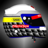 CLASSIC HELMET for F1 2020: Alessandro ZANARDI 1991