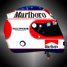 CLASSIC HELMET for F1 2020: Rubens BARRICHELLO 2000