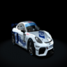 Porsche Cayman GT4 Skin for Guerilla Mods Porsche (OLD VERSION)