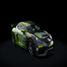 Porsche Cayman GT4 Skin for Guerilla Mods Porsche No 66 (OLD VERSION)